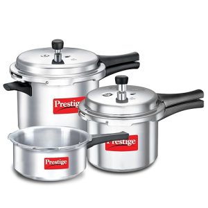 Prestige Aluminum cooker combo